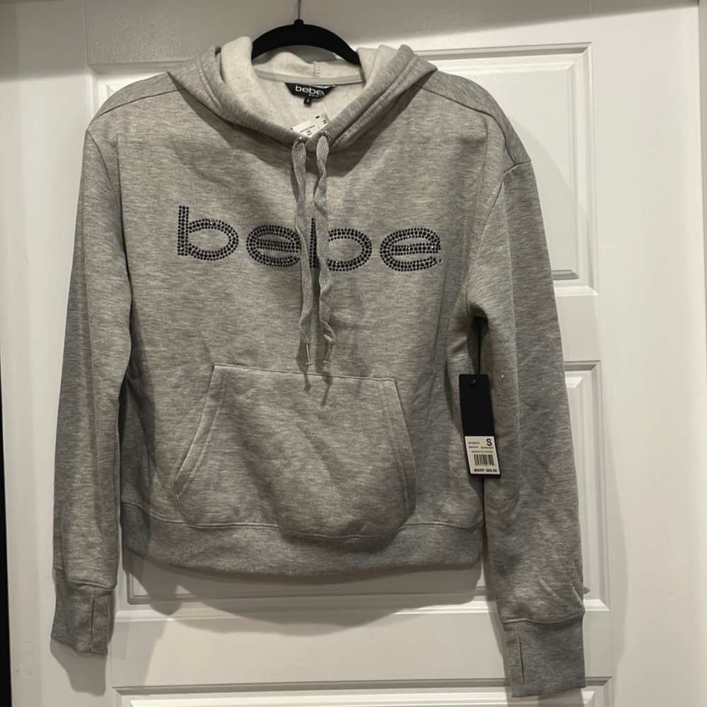 Grey bebe womens sweatshirt